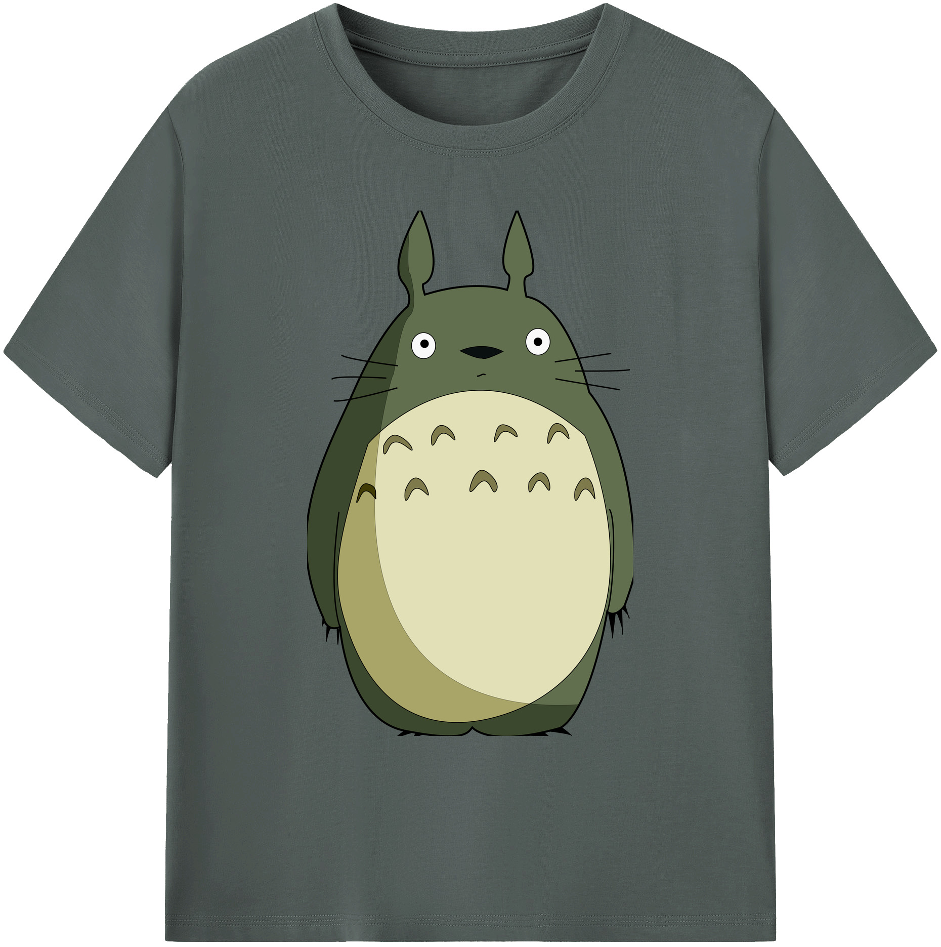 （画像用） となりのトトロ 草壁メイ 草壁サツキ My Neighbor Totoro Satsuki Kusakabe Mei Kusakabe 綿100％ メンズ半袖Tシャツ｜肌触りやわらか＆通気性